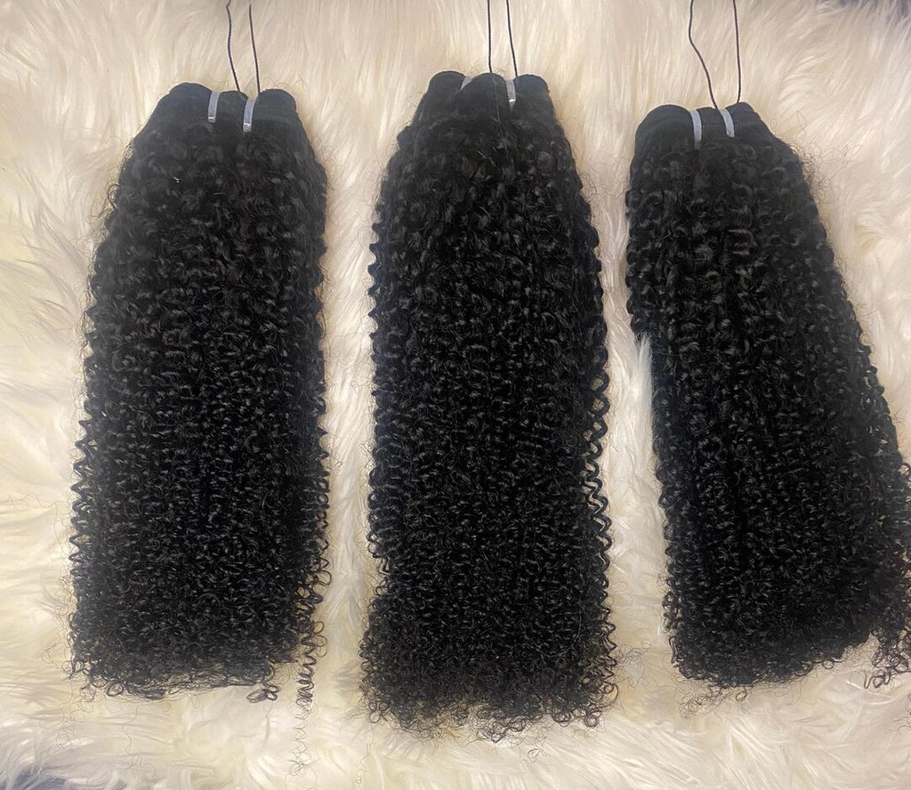 raw kinky curly
