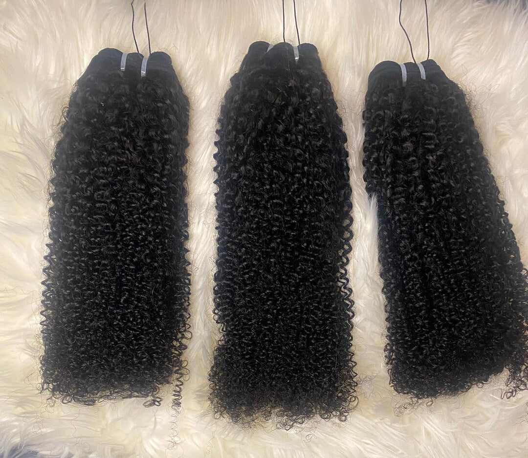 raw kinky curly